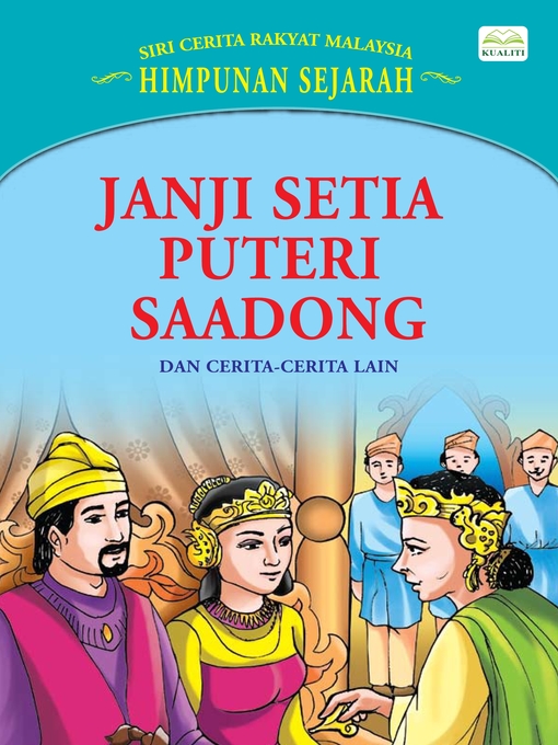 Cover image for Janji Setia Puteri Saadong Dan Cerita-Cerita Lain